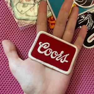Vintage 70s 80s Coors Beer Logo Patch